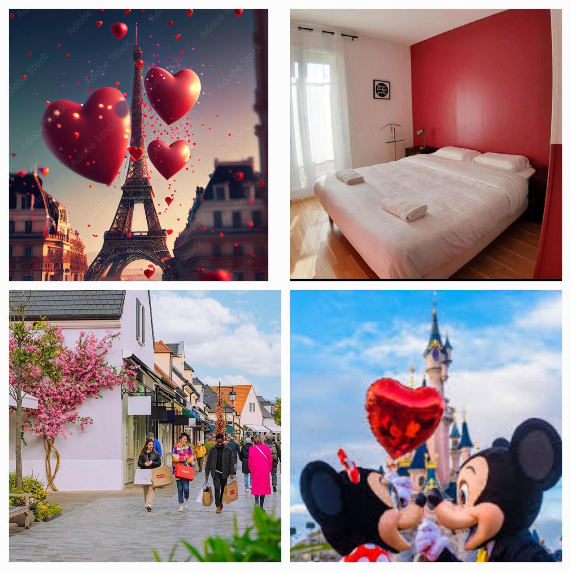 Disney, Very Nice 2 Bedrooms Family Apartment, Wifi, Netflix 8 Pers Chessy  Exterior photo